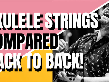 New Uke TLC Ukulele Lesson: Uke String Type Shootout!