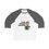 Thumbnail: Baseball Tee - "Ready Steady Ukulele!" Graphic Raglan