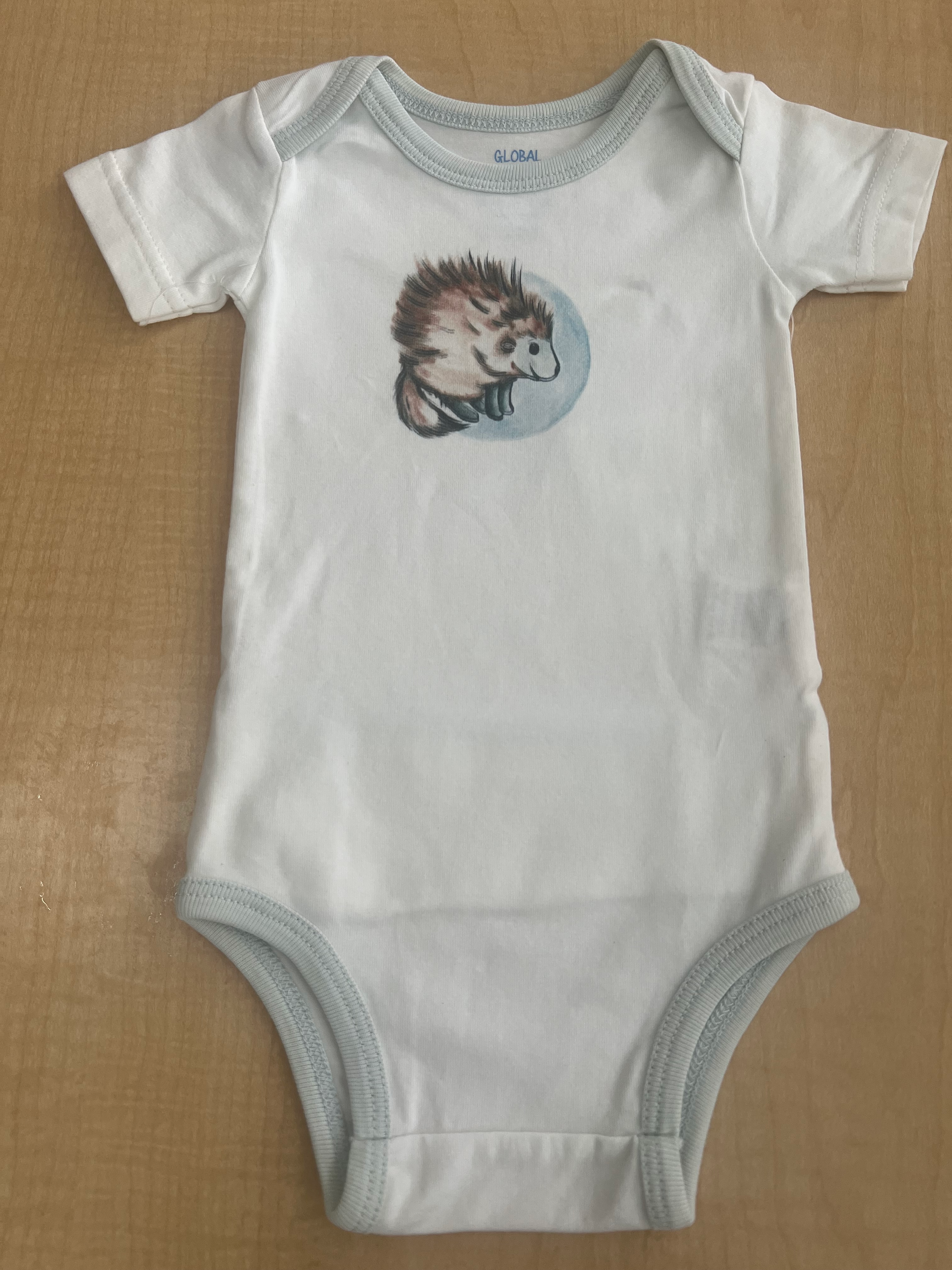 Porcupette Wonder Onesie