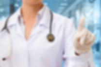 Doctor-Hand-Checking-the-Checking-Box-.-