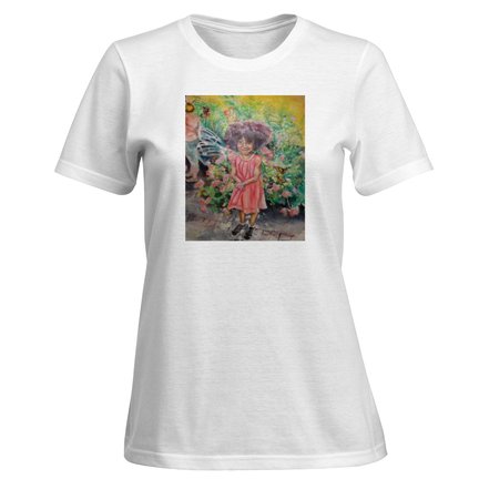 Thumbnail: Butterfly Girl - Women's T Shirt