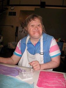 Sandy In Art Class.jpg