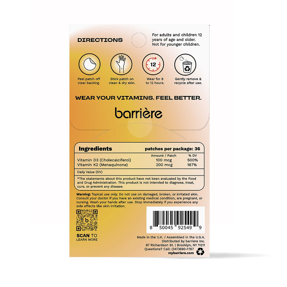 Thumbnail: HELLO SUNSHINE Vitamin D3 Patch 36pk - Gold Sun