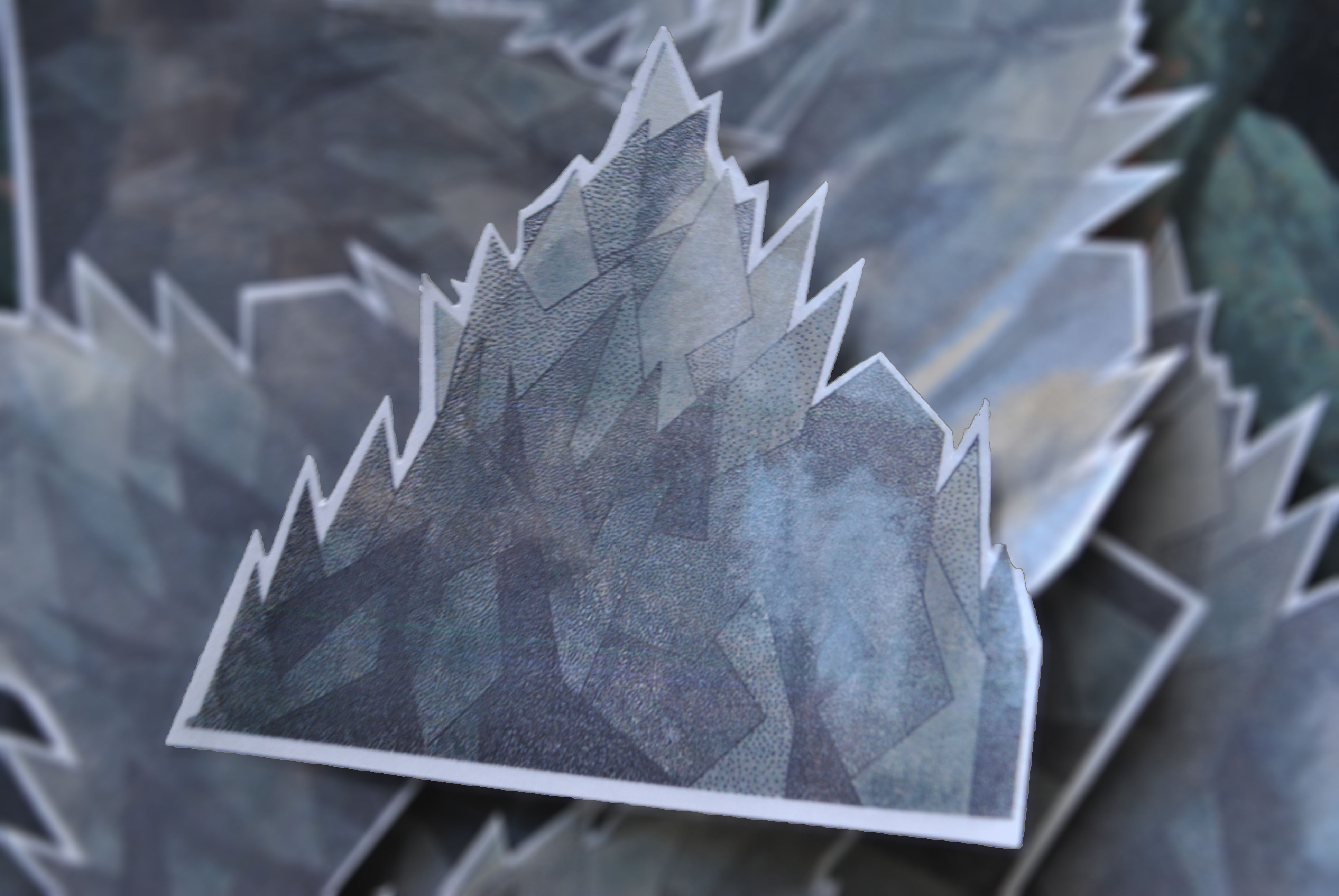 Green Mountains Sticker