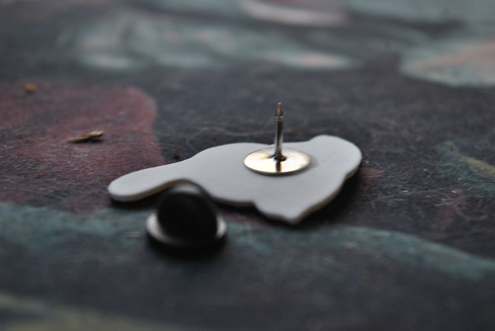 Thumbnail: Moth Mask Pin