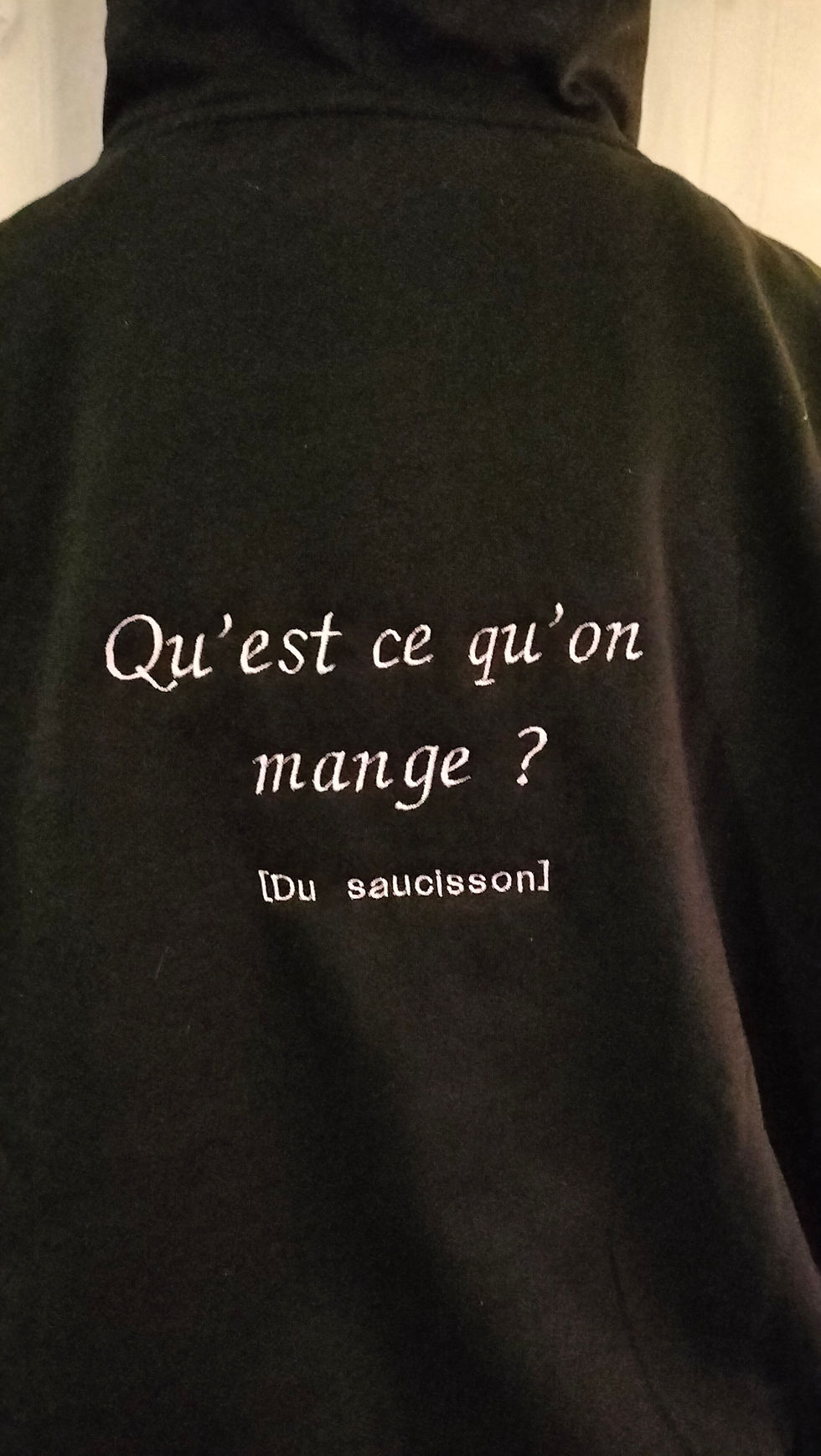 Broderie personnalisée sur demande