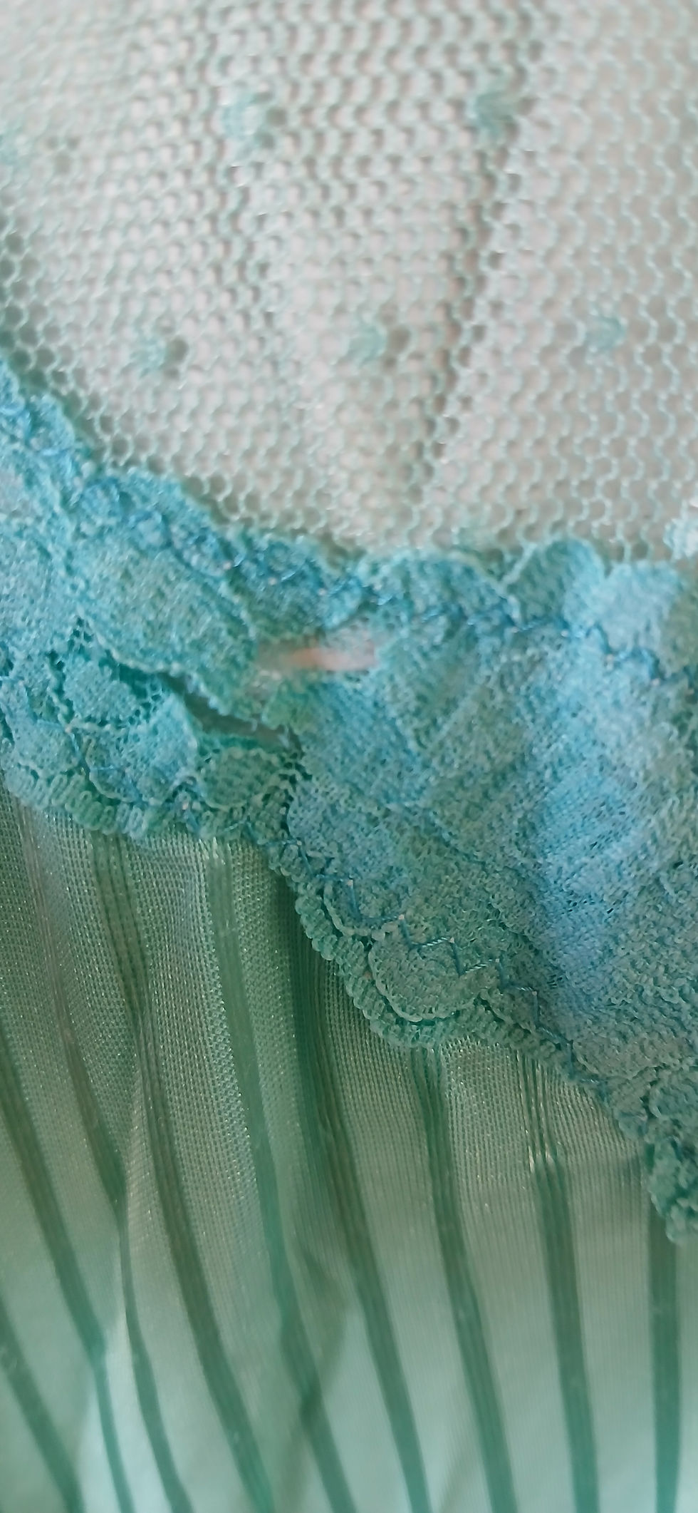 Thumbnail: Vintage aqua slip 