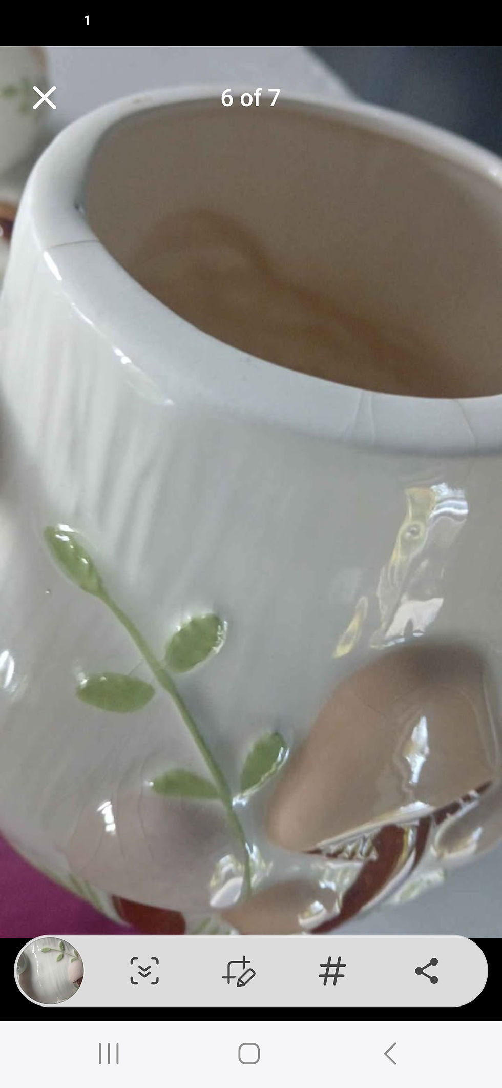 Thumbnail: Vintage 1970s Mushroom Tea set