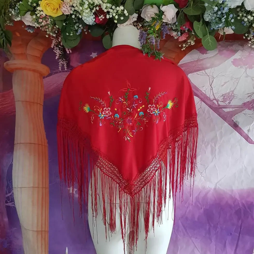 Thumbnail: Vintage 1970s shawl
