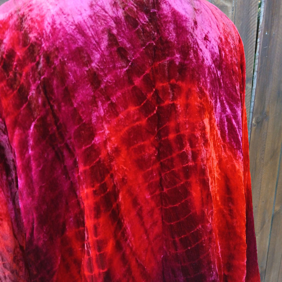 Thumbnail: Vintage 90s Enchantress velvet jacket 