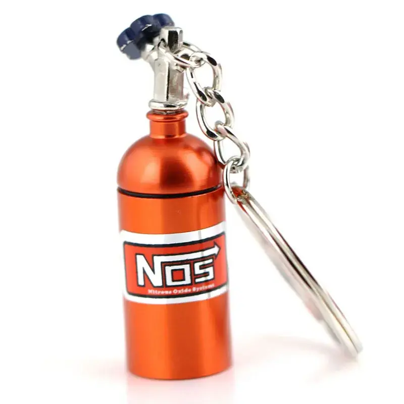Thumbnail: Metal Keyring Car Keychain Auto Key