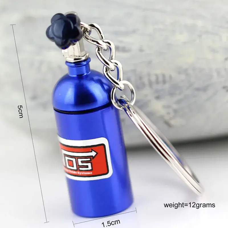 Thumbnail: Metal Keyring Car Keychain Auto Key