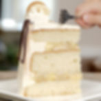 cake slice banana pudding cake