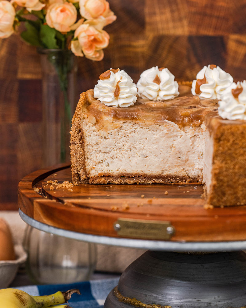 Banana Foster Cheesecake