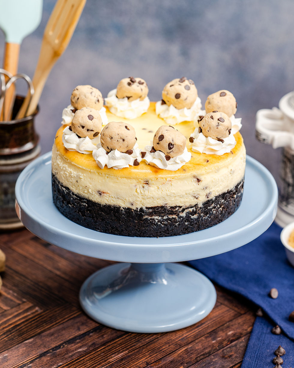 Cookie dough cheesecake