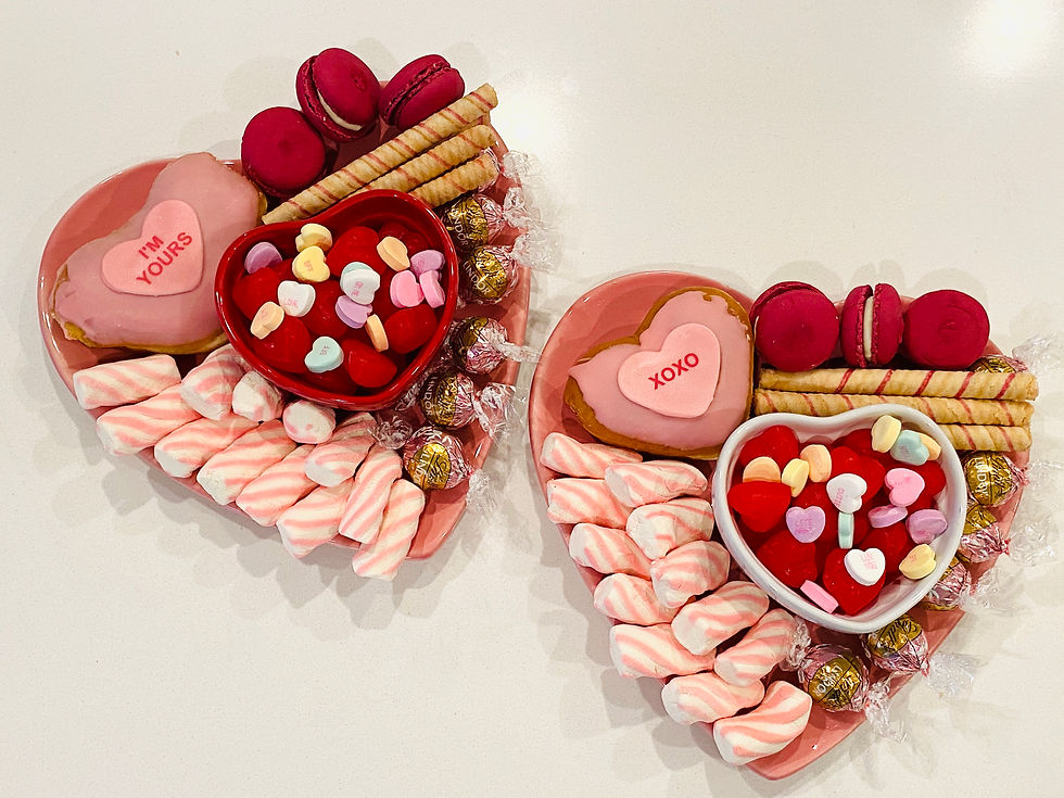 Valentine candy board