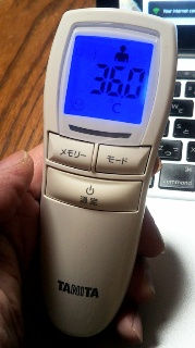 活動日、お出掛け前には必ず検温を
