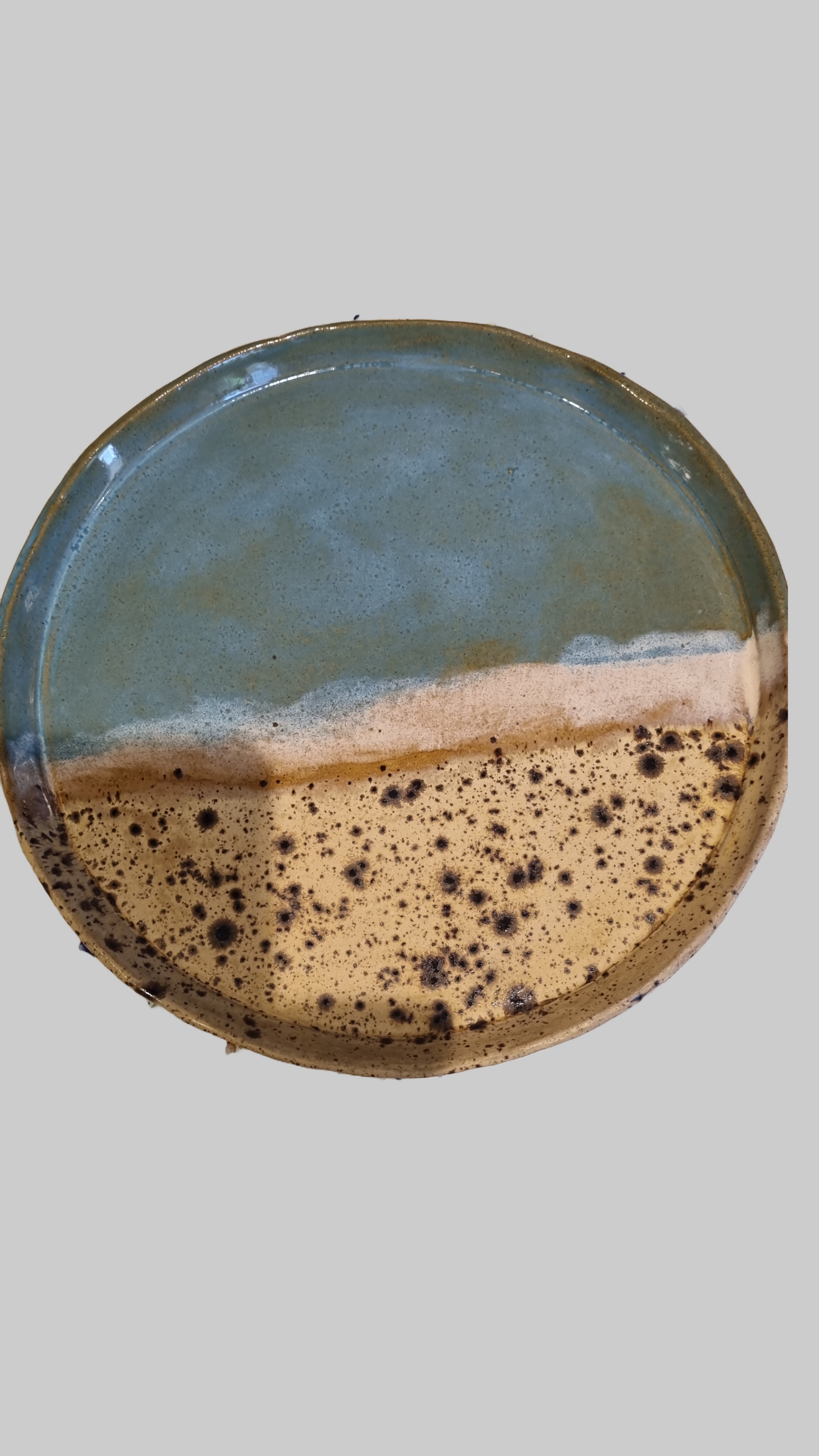 medium Beach Scene Plate 23cm diameter