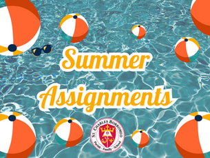 Middle School Summer Assignments