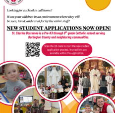 Parish School New Student Applications Now Open for 2026-2027