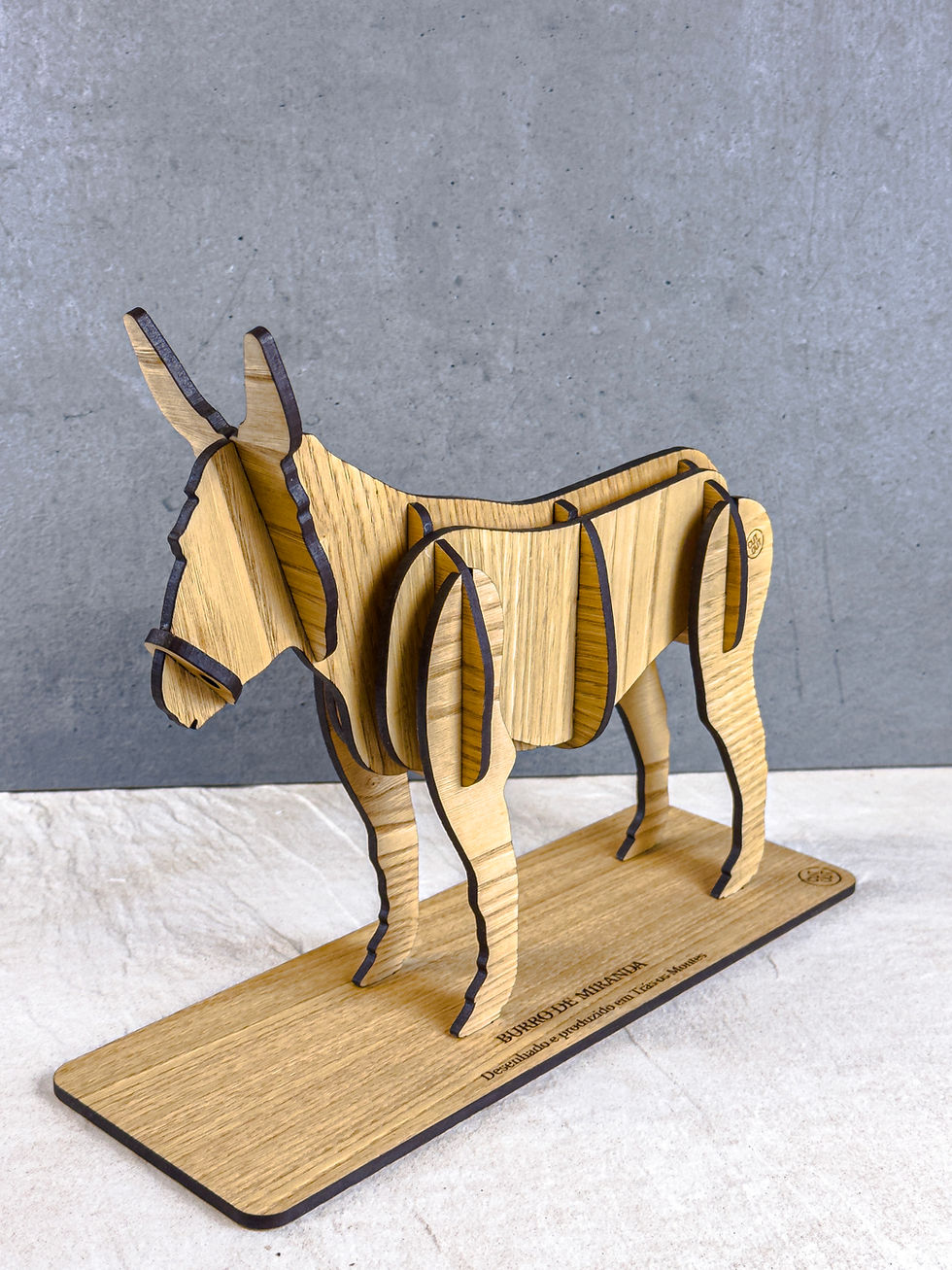 Miniatura: Burro de Miranda 3D