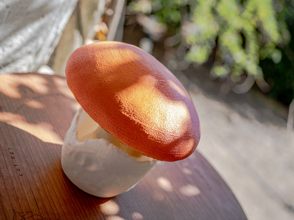 Miniatura: Cogumelo 3D - Amanita caesarea