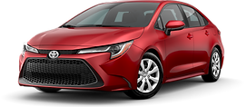 corolla-red uber lyft rental car
