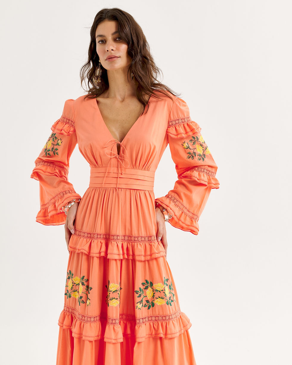 Dress Adele Coral