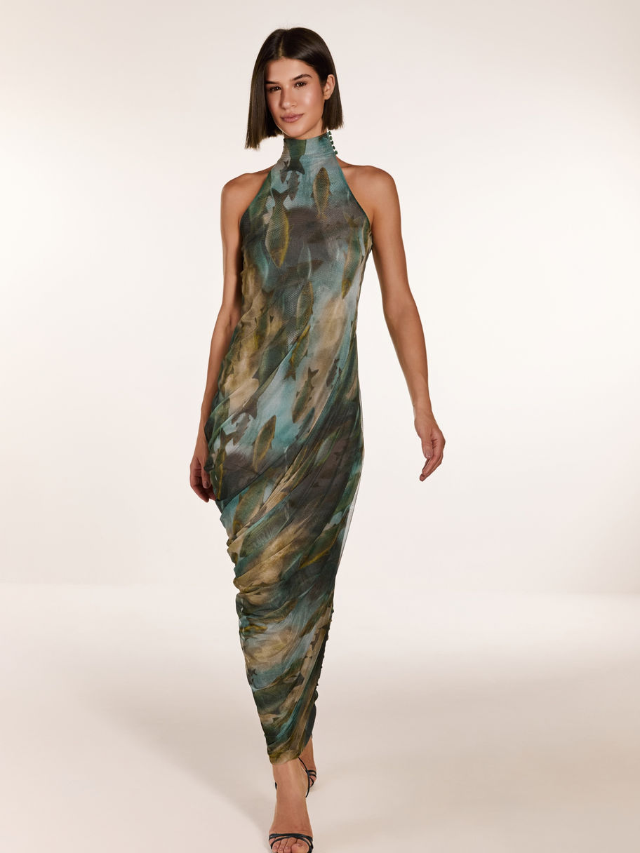LONG DRESS FISH