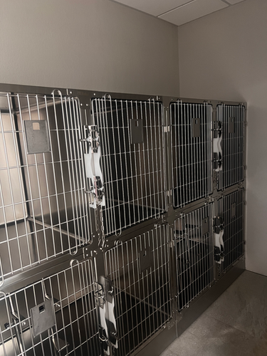 Veterinary Stainless Steel Cage Bank VSS Medical - Main Image