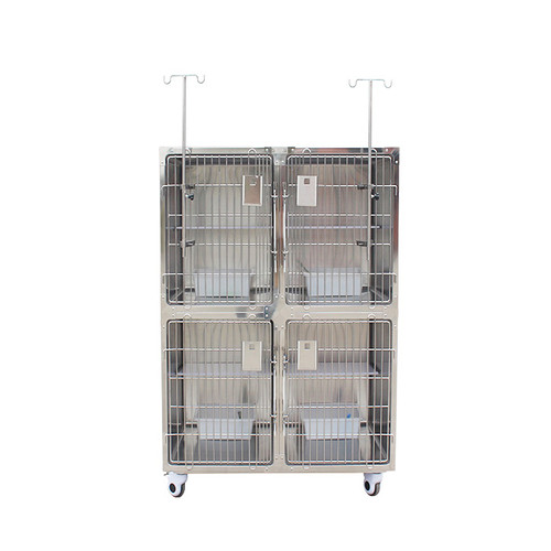 Veterinary Cat Cage Four Cages VSSCB4 VetSurgicalSolution