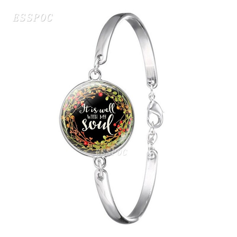 Thumbnail: Christian Bible Scripture Bracelet