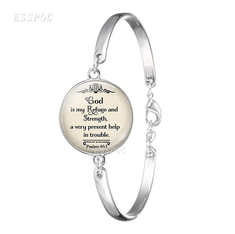 Thumbnail: Christian Bible Scripture Bracelet