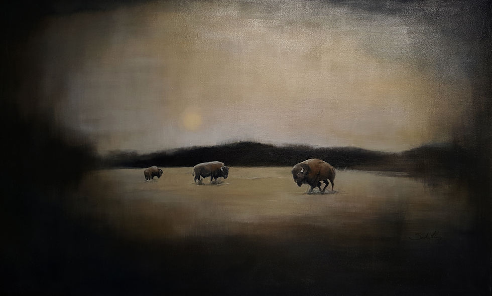 Buffalo Painting