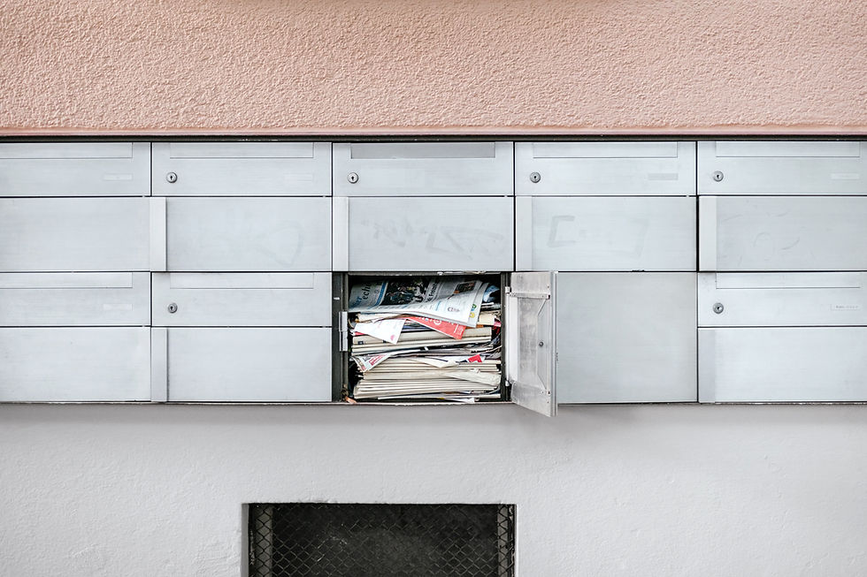 Overfilled Mailbox