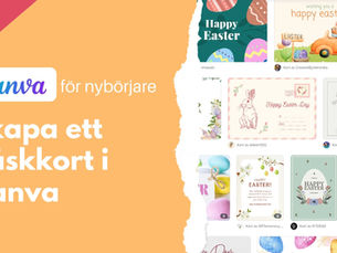 Skapa påskkort i Canva (del 3)