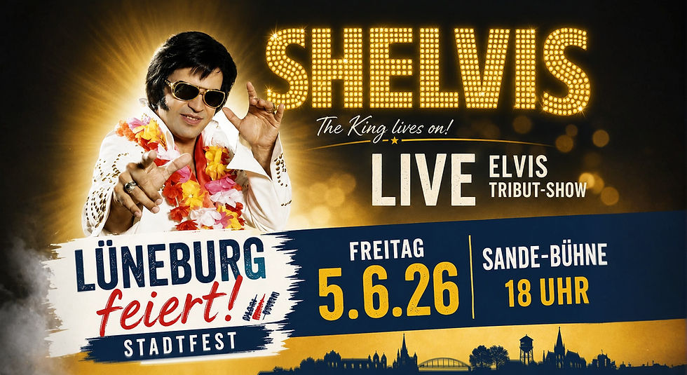Stadtfest Lüneburg - Freitag 5.6.26, 18:00 Uhr · Sande-Bühne