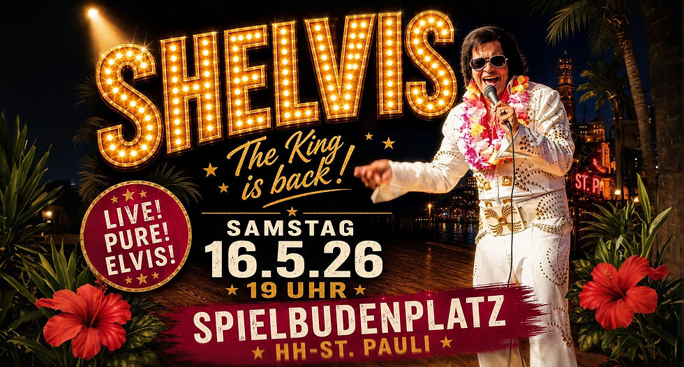 Shelvis live auf dem Spielbudenplatz