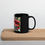 Thumbnail: MORAL PATCHES Black Glossy Mug