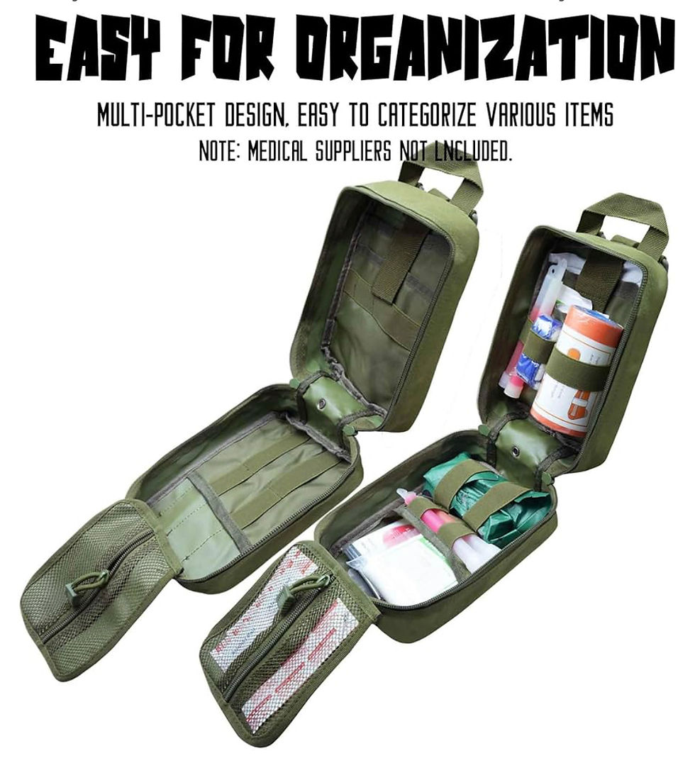 Thumbnail: RANGE FIRST AID KIT IFAK RFAK ADVANCED TRAUMA KIT