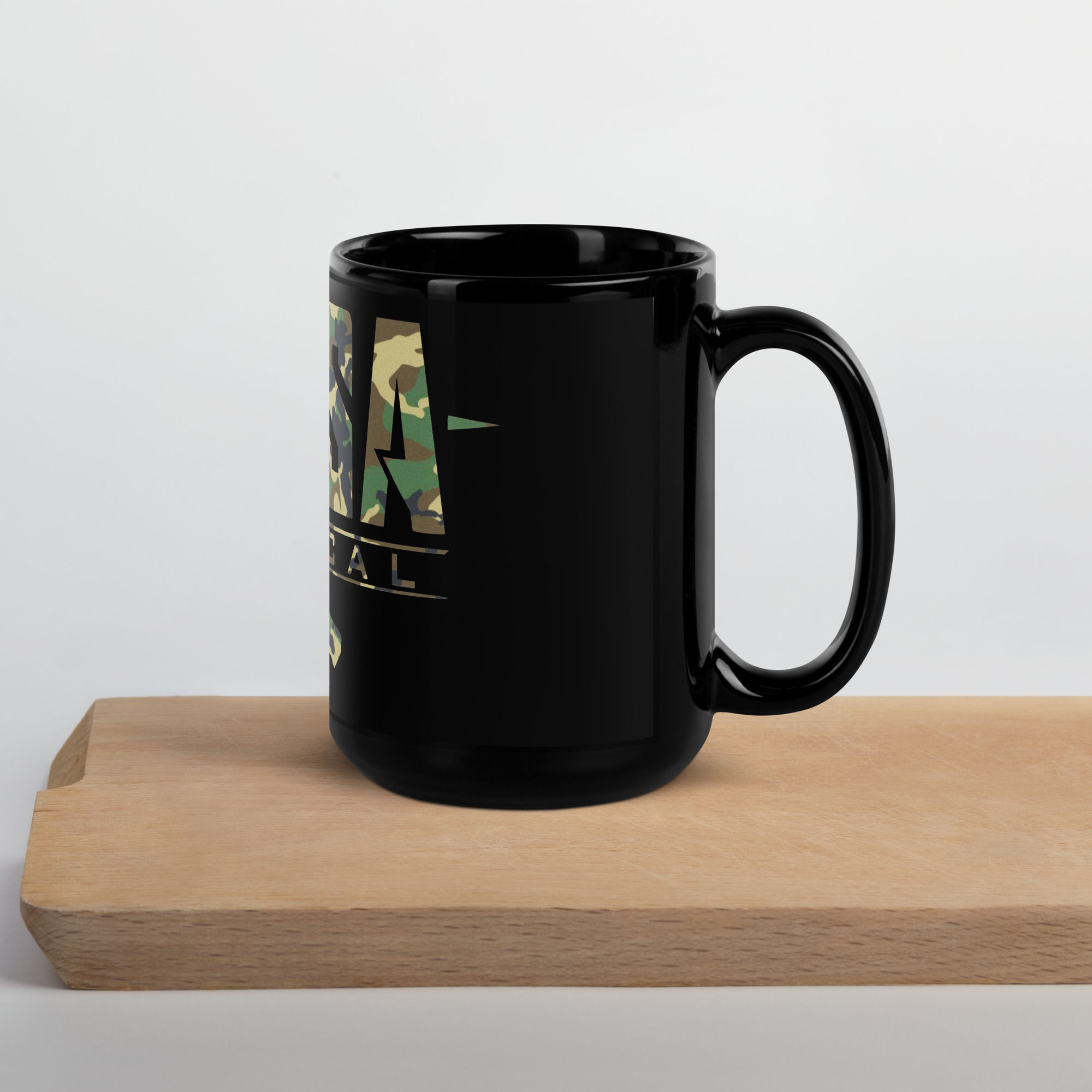 M81 CAMO SOUSA Black Glossy Mug