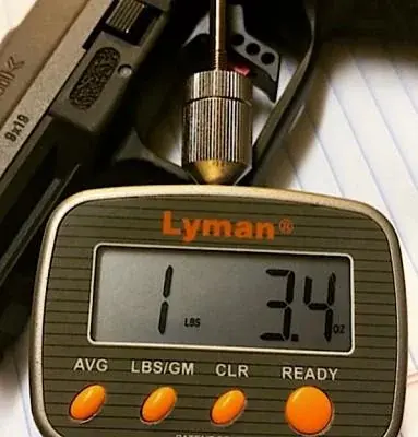 Scary light pull weight after weaponizing my Canik TP9SFX. Photo Credit MDI_Weapon