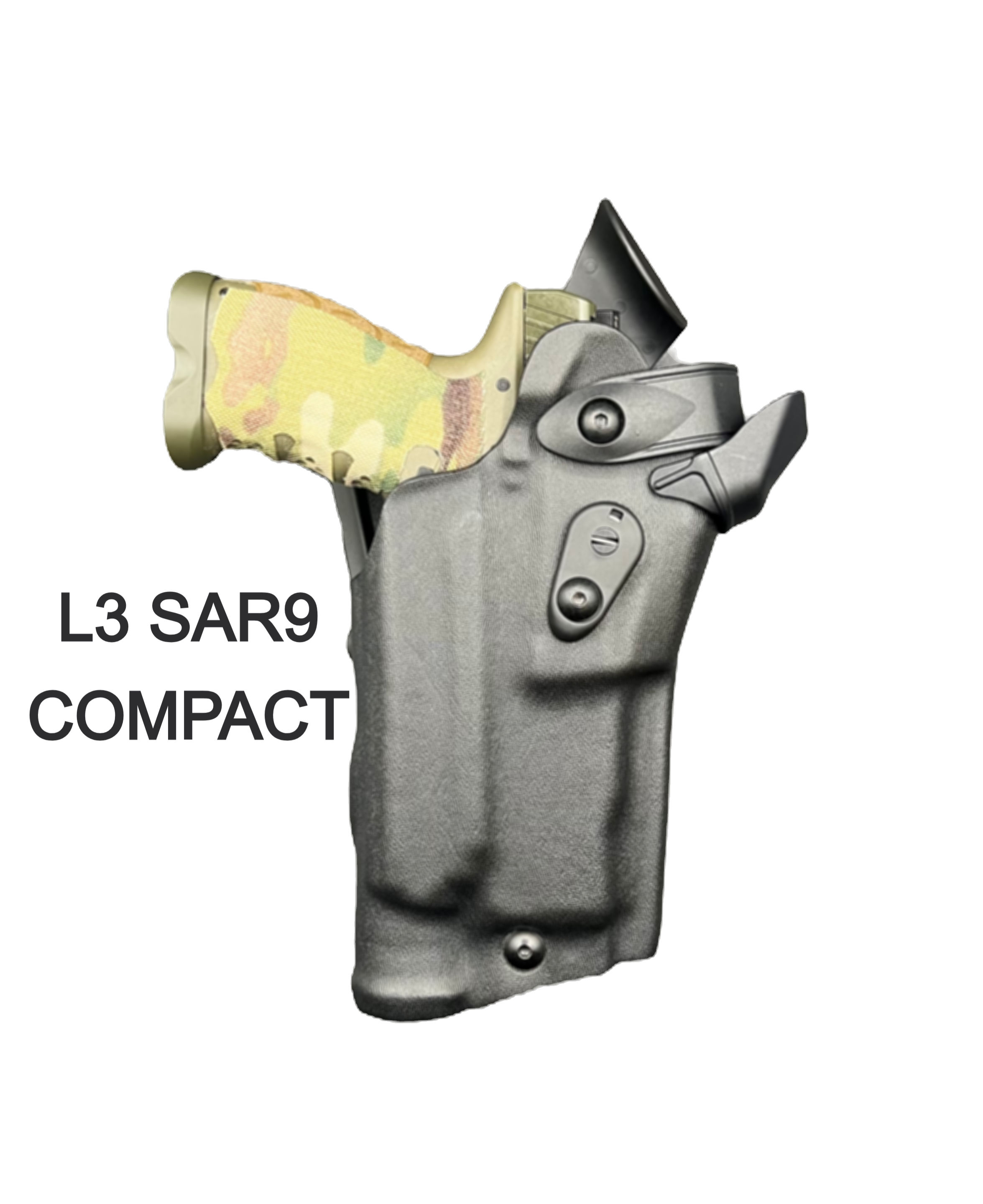 LEVEL3 DUTY HOLSTER FOR SAR9 COMPACT LIGHT + OPTIC