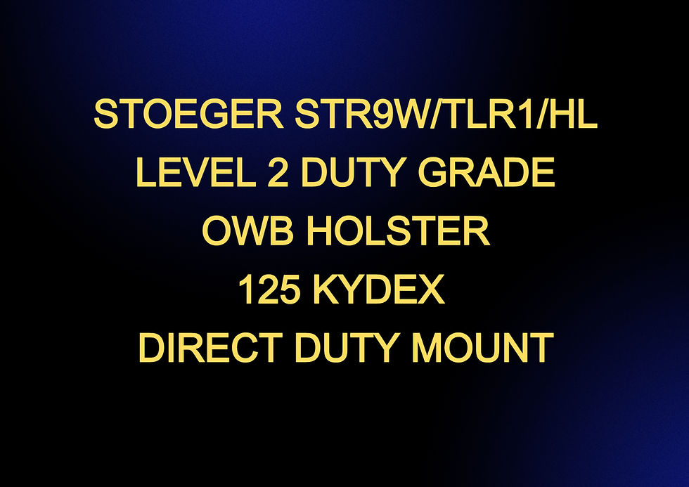 Thumbnail: STOEGER TLR!/hl LEVEL 2 DUTY GRADE MODIFIED OWB HOLSTERS