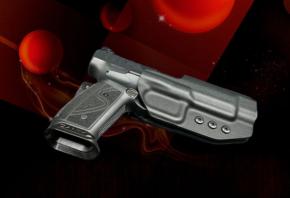 Thumbnail: M&P 2.0 COMPETITOR 125 OWB HOLSTER ON ALUMINUM HANGER