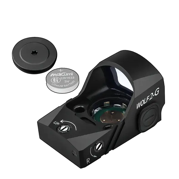 Thumbnail: CYELEE WOLF 2G GREEN DOT RMR FOOTPRINT CERAKOTED PINK