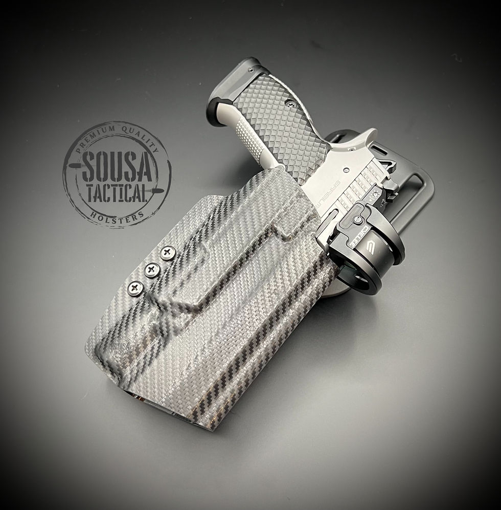 Thumbnail: SAR 7/24 FULL SIZE WITH X300 LIGHT OWB  HOLSTER 93 ON UBL WITH LEGSTRAP