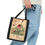 Thumbnail: Romantic Floral Love Letters Tote Bag, Reusable Shopping Bag, Bohemian Style 
