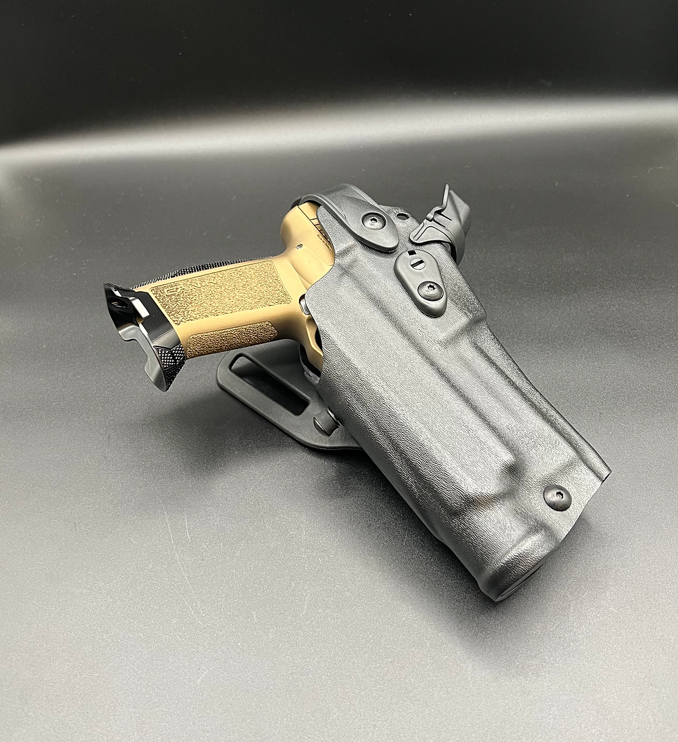 CANIK METE LEVEL 3 DUTY HOLSTER LIGHT BEARING  SOUSA TACTICAL MODIFIED