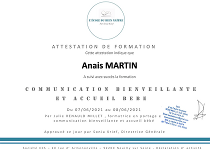 attestation Communication Bienveillante Anais MARTIN.png